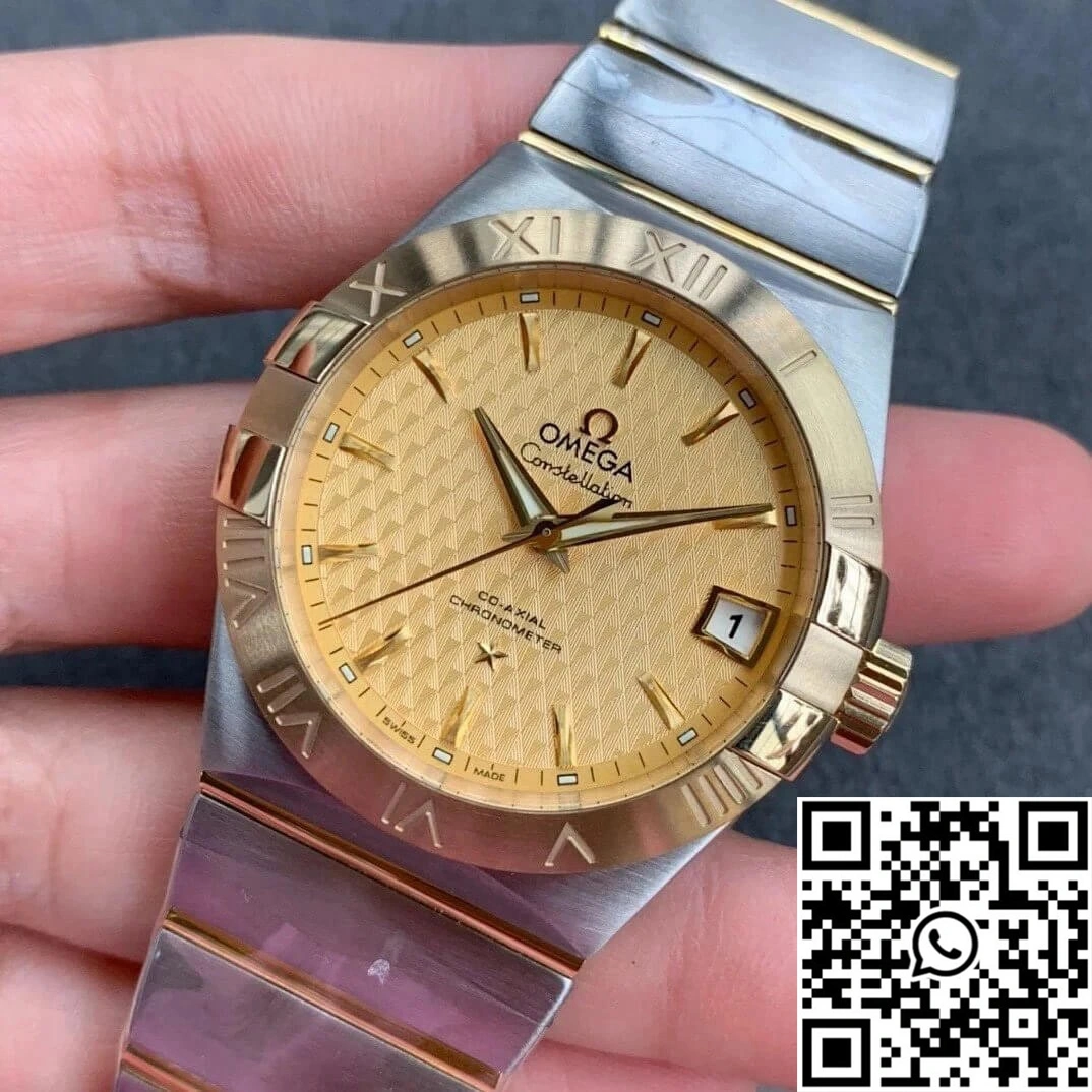 Omega Constellation 123.20.38.21.08.002 VS Factory Champagne Dial Popular 285