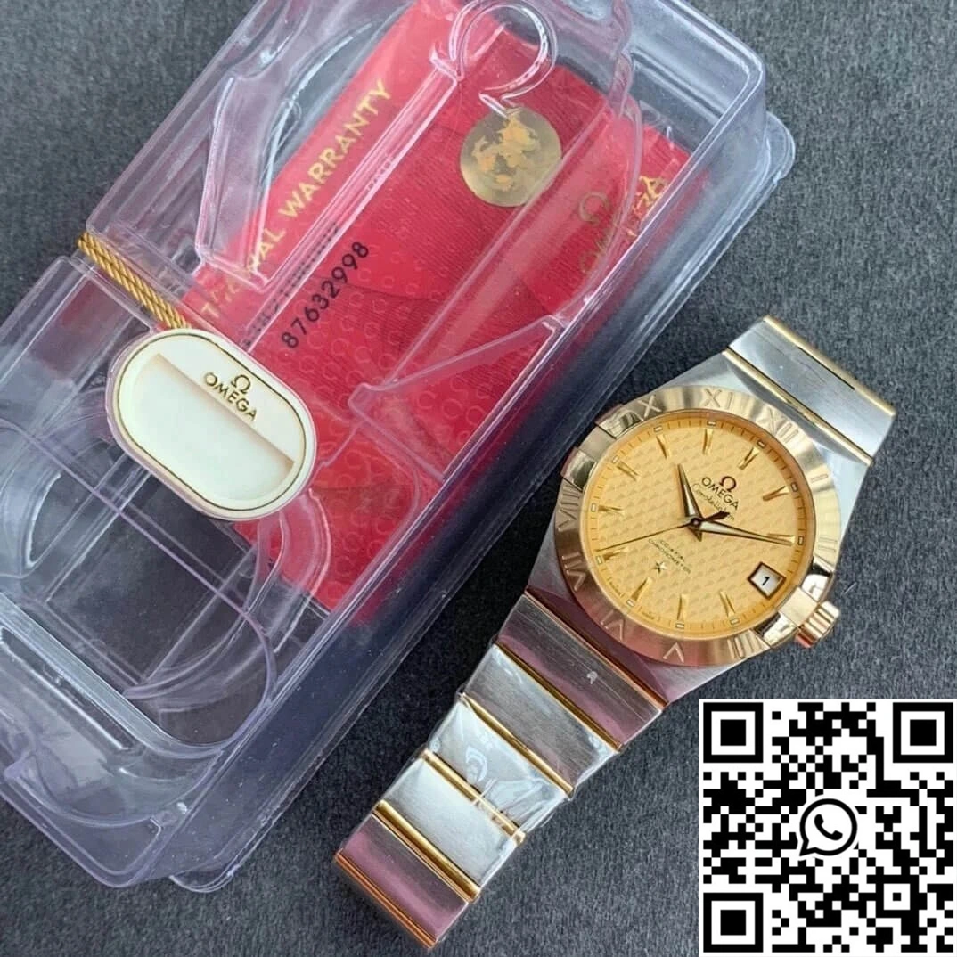Omega Constellation 123.20.38.21.08.002 VS Factory Champagne Dial Popular 285