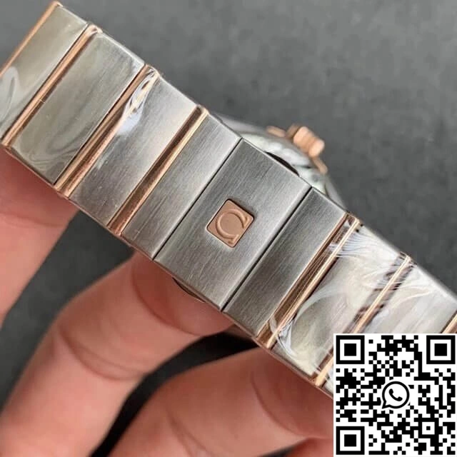 Omega Constellation 123.20.38.21.52.001 VS Factory Diamond-set Dial Youthful 316