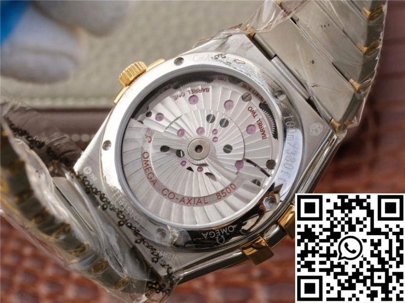 Omega Constellation 123.20.38.21.52.002 V6 Factory White Dial Effortless 290