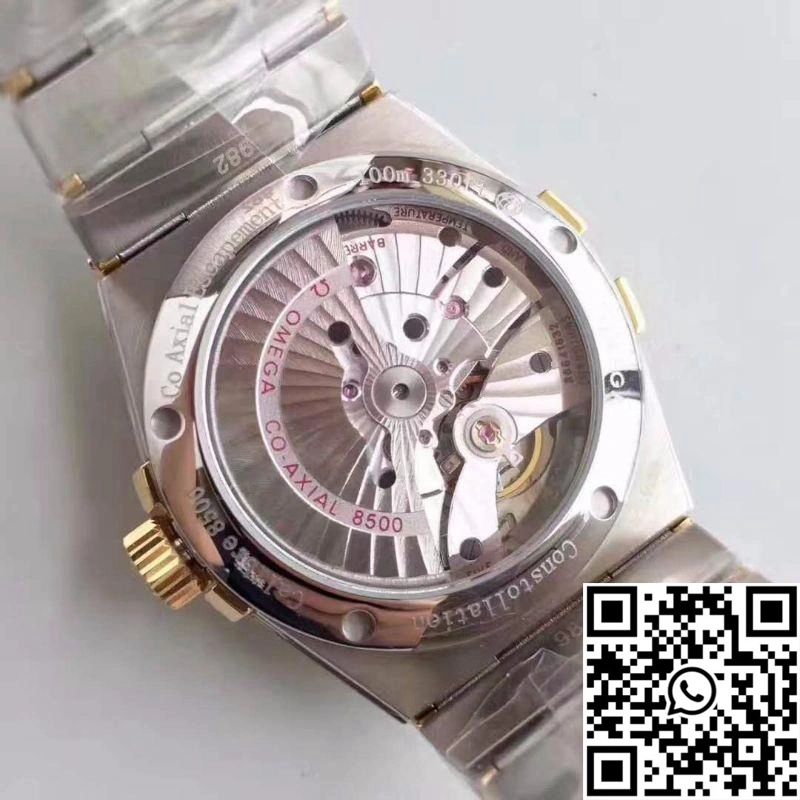 UrbanChic Omega Constellation 123.55.38.21.58.001 38MM 3S Factory Gold Dial 294
