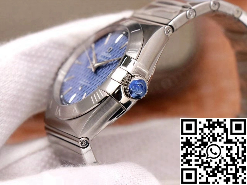 Bright Omega Constellation Co-Axial 38MM 123.10.38.21.03.001 VS Factory Blue Dial 274
