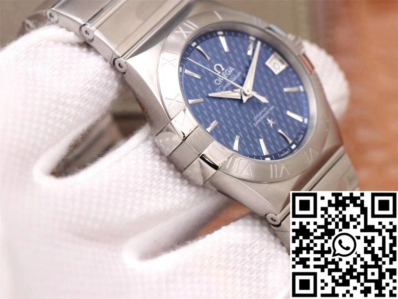 Bright Omega Constellation Co-Axial 38MM 123.10.38.21.03.001 VS Factory Blue Dial 274