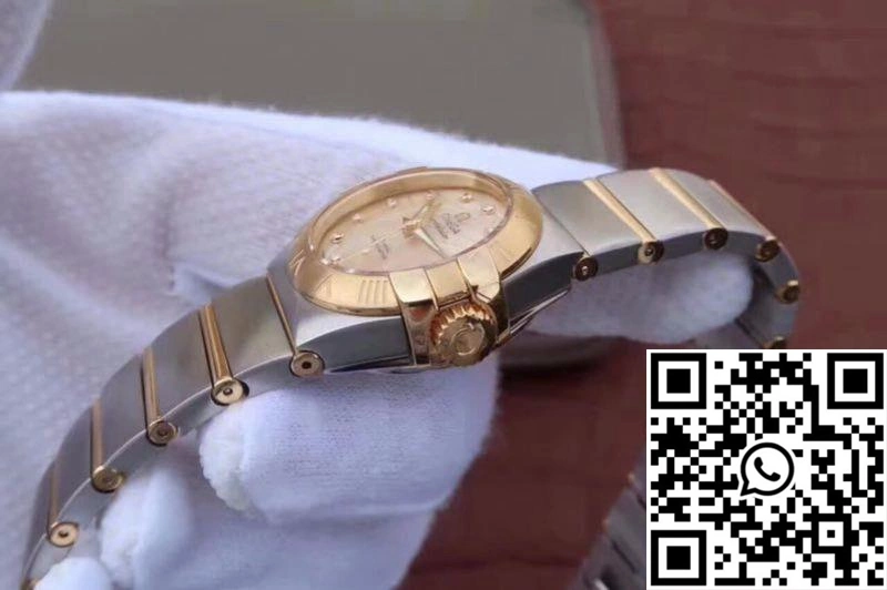 Omega Constellation Double Eagle Lady Yellow Mother-Of-Pearl Dial 27MM 3S Factory Classic 280