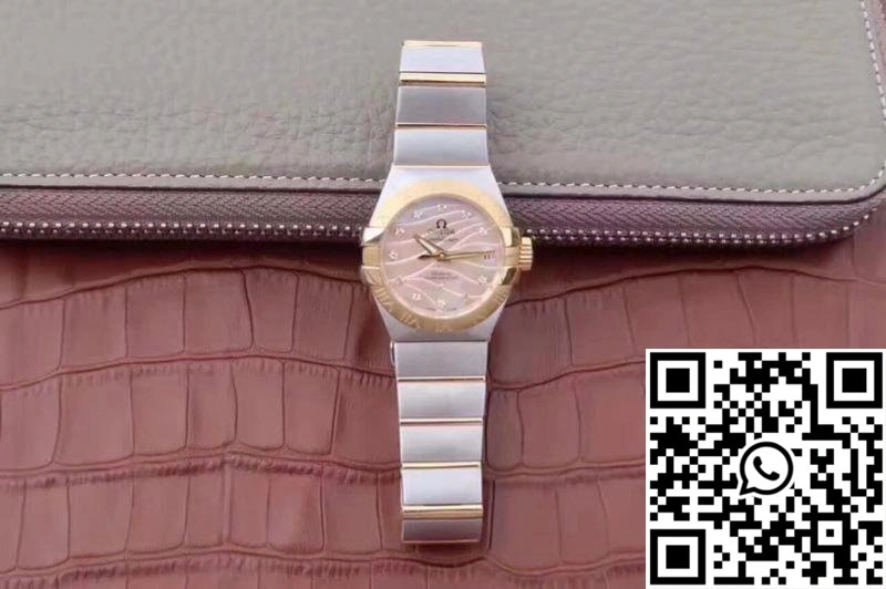 Omega Constellation Double Eagle Lady Yellow Mother-Of-Pearl Dial 27MM 3S Factory Classic 280