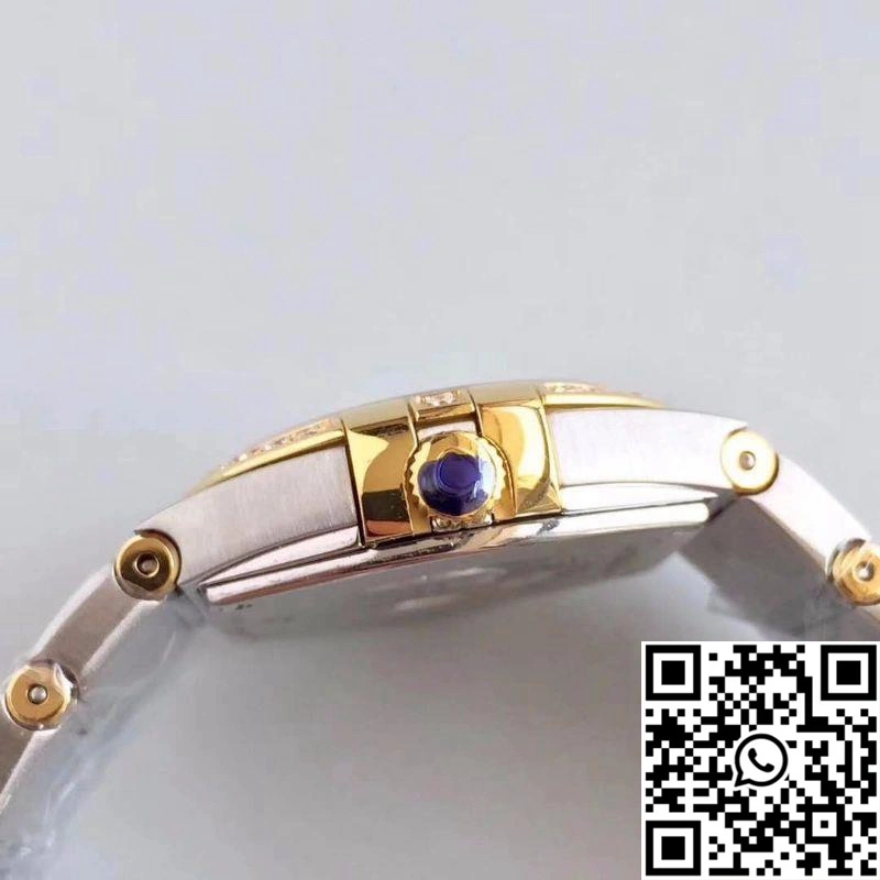 Omega Constellation Ladies 123.25.24.60.55.011 White Mother Of Pearl Dial Fashionable 281