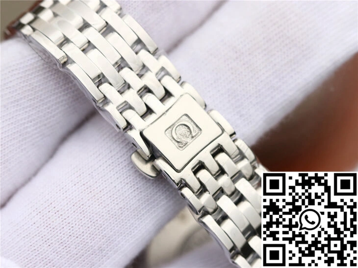 EyeCatching Omega De Ville 424.10.33.20.53.001 MKS Factory Diamond Blue Dial 301