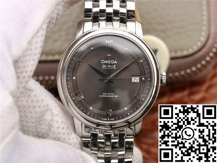 Minimalist Omega De Ville 424.10.40.20.06.001 MKS Factory Grey Dial 302