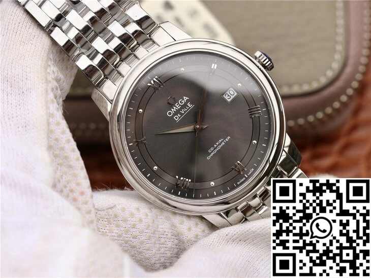 Minimalist Omega De Ville 424.10.40.20.06.001 MKS Factory Grey Dial 302