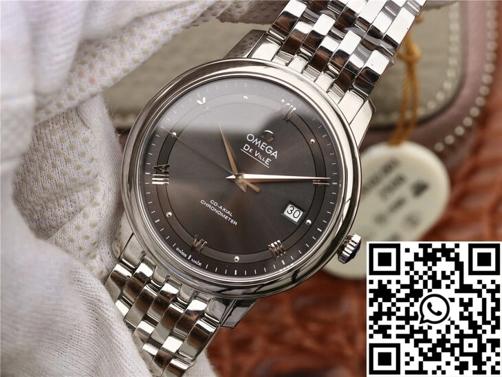 Minimalist Omega De Ville 424.10.40.20.06.001 MKS Factory Grey Dial 302