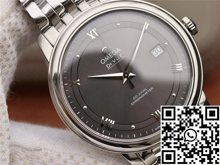 Minimalist Omega De Ville 424.10.40.20.06.001 MKS Factory Grey Dial 302