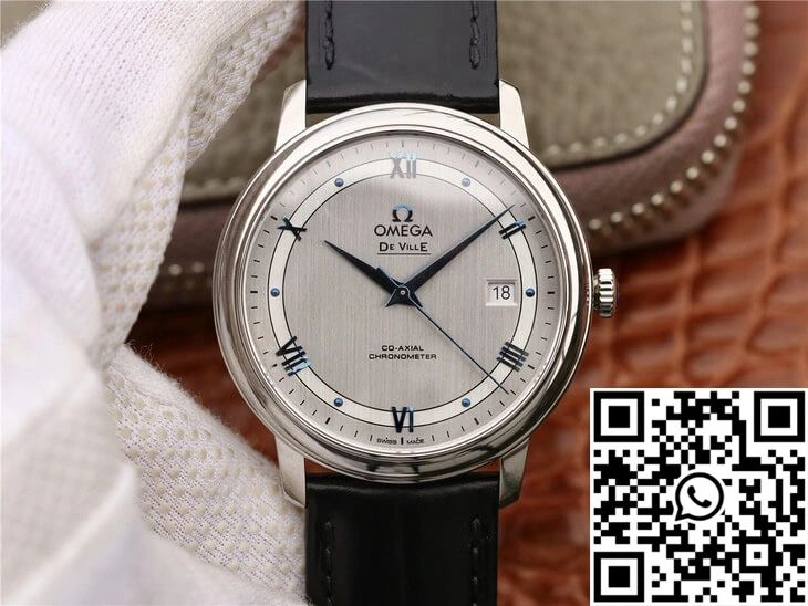 Omega De Ville 424.13.40.20.02.003 MKS Factory Silver Dial Stylish 307