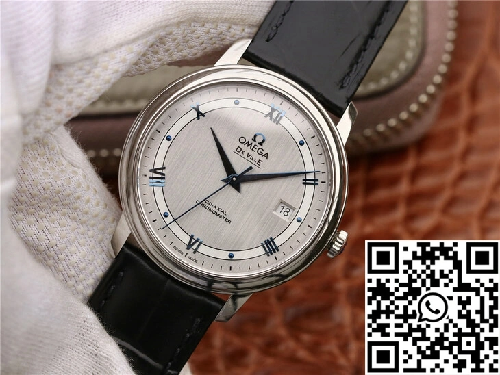 Omega De Ville 424.13.40.20.02.003 MKS Factory Silver Dial Stylish 307