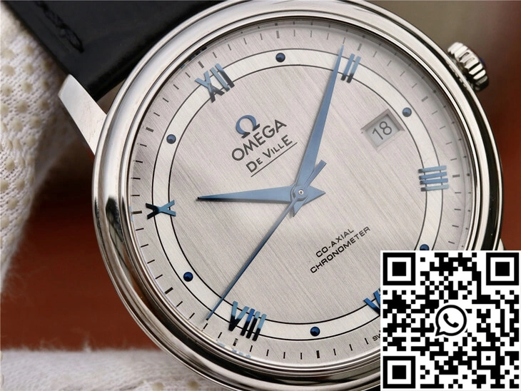 Omega De Ville 424.13.40.20.02.003 MKS Factory Silver Dial Stylish 307