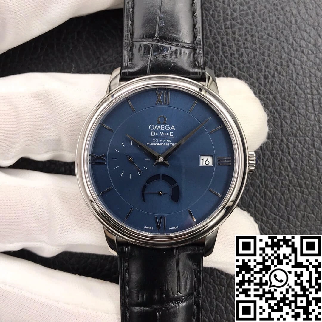 Omega De Ville 424.13.40.21.03.001 ZF Factory Blue Dial OdorResistant 315