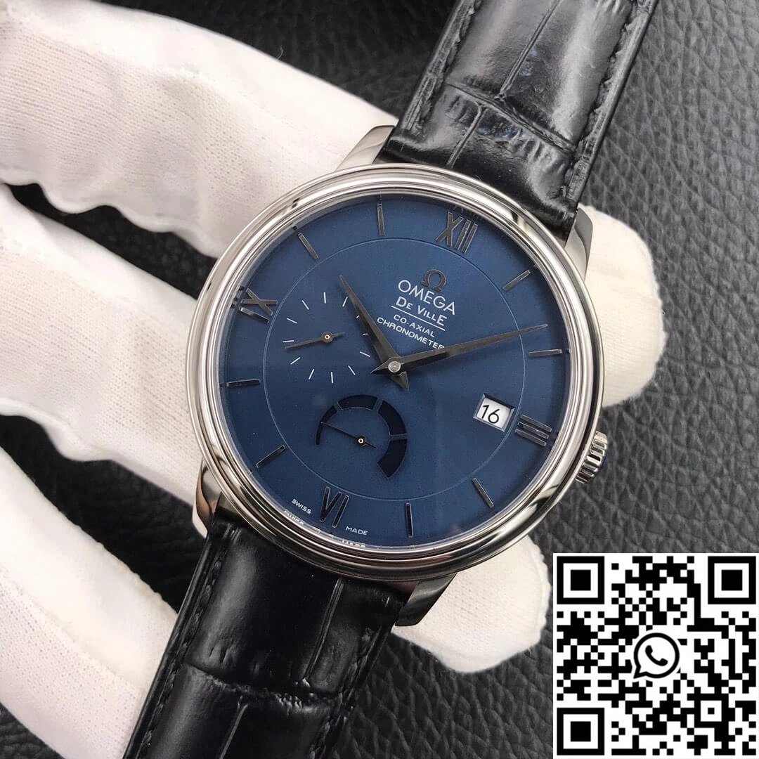 Omega De Ville 424.13.40.21.03.001 ZF Factory Blue Dial OdorResistant 315