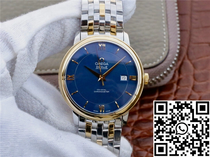 Omega De Ville 424.20.37.20.03.001 TW Factory Blue Dial Neat 326