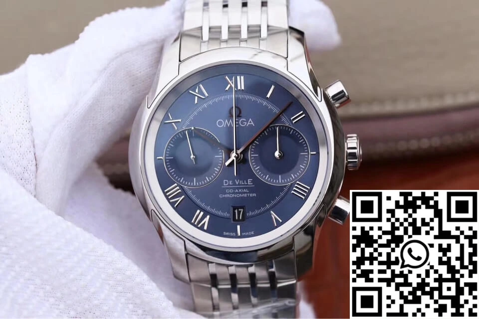 Bold Omega De Ville 431.10.42.51.03.001 OM Factory Blue Dial 325