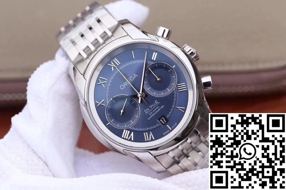 Bold Omega De Ville 431.10.42.51.03.001 OM Factory Blue Dial 325