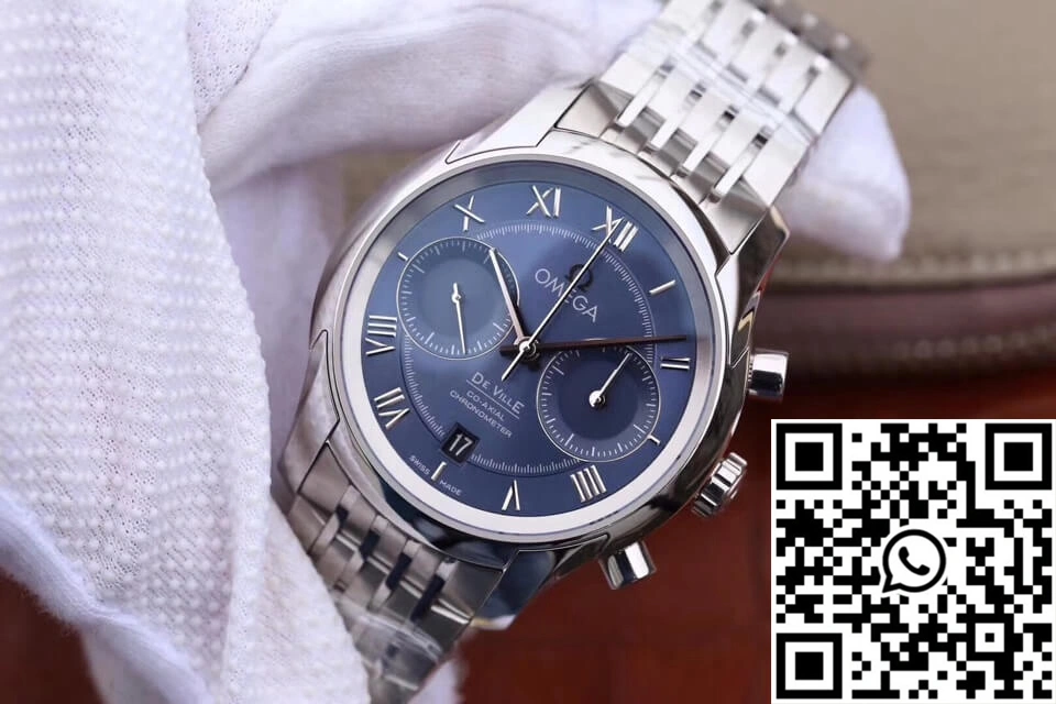 Bold Omega De Ville 431.10.42.51.03.001 OM Factory Blue Dial 325
