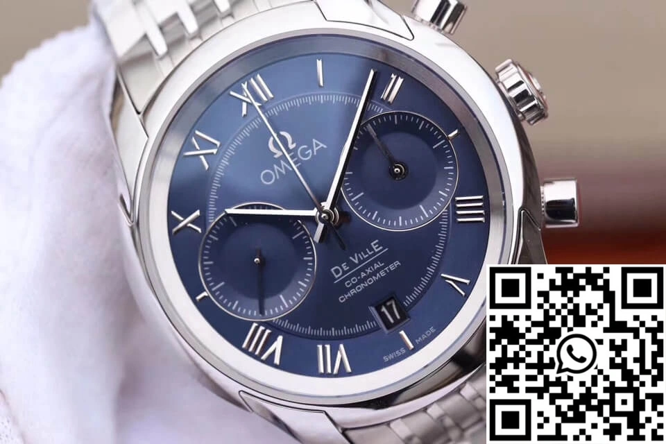Bold Omega De Ville 431.10.42.51.03.001 OM Factory Blue Dial 325