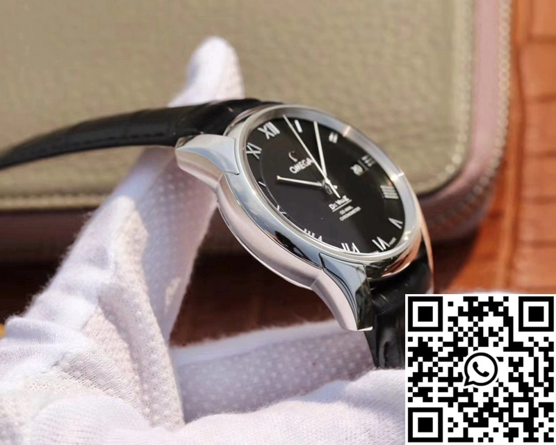Omega De Ville 431.13.41.21.01.001 VS Factory Black Dial Attractive 296