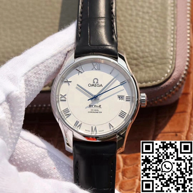 Omega De Ville 431.13.41.21.02.001 VS Factory White Dial Durable 303