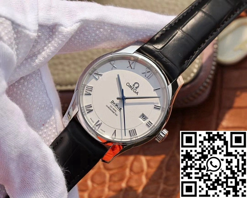 Omega De Ville 431.13.41.21.02.001 VS Factory White Dial Durable 303