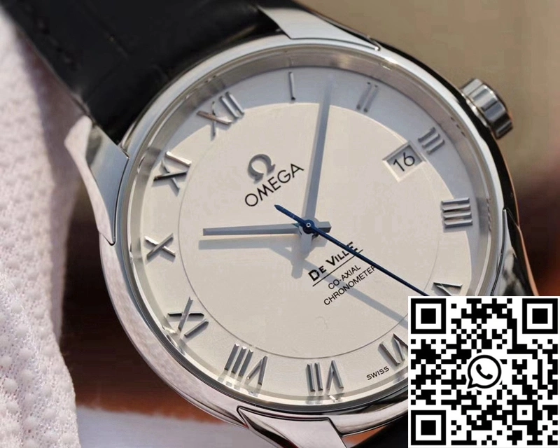 Omega De Ville 431.13.41.21.02.001 VS Factory White Dial Durable 303