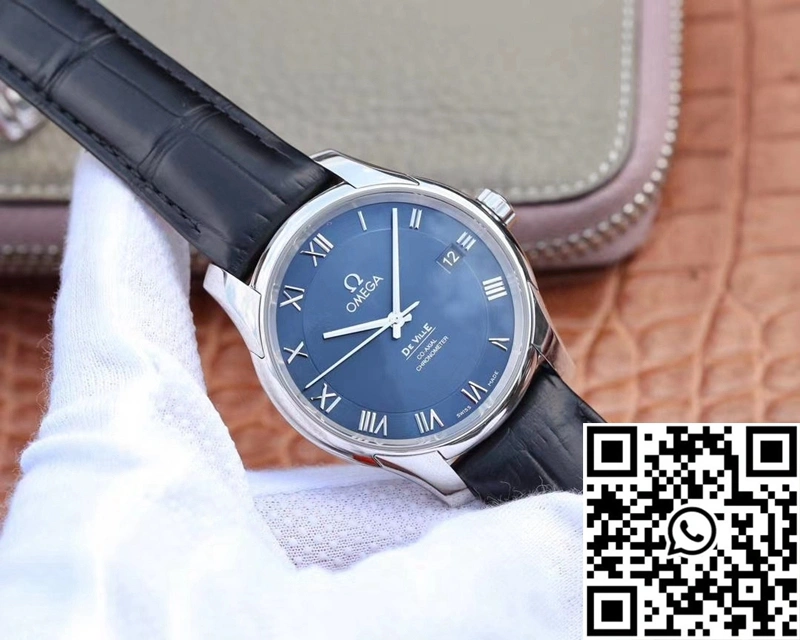 Durable Omega De Ville 431.13.41.21.03.001 VS Factory Blue Dial 304