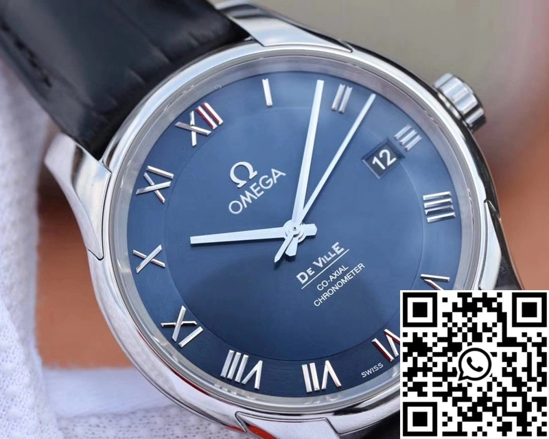 Durable Omega De Ville 431.13.41.21.03.001 VS Factory Blue Dial 304
