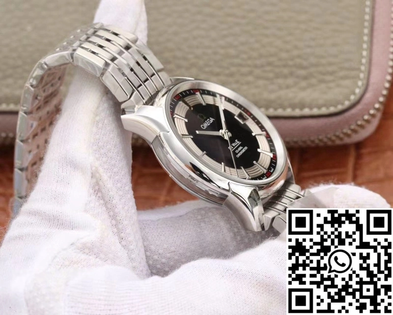 Omega De Ville 431.30.41.21.01.001 VS Factory Black Dial Stretchable 299