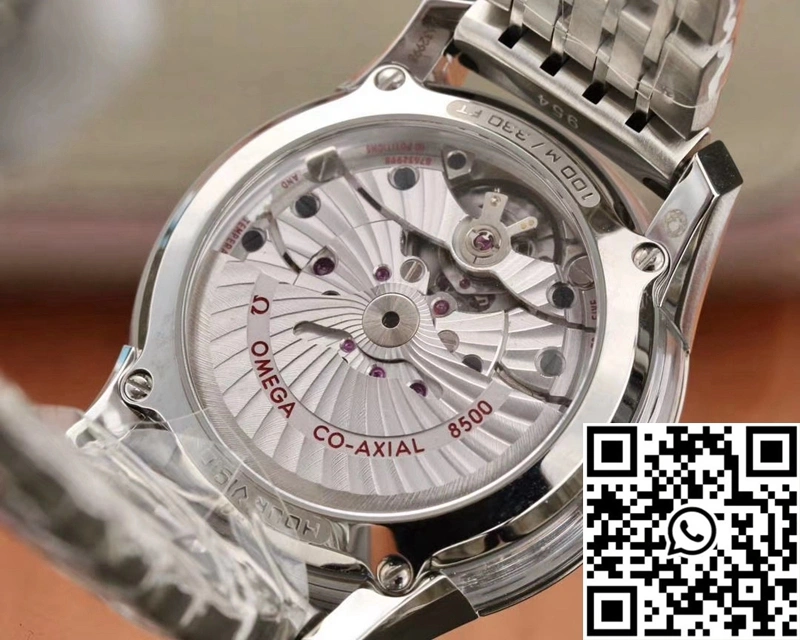 Omega De Ville 431.30.41.21.01.001 VS Factory Black Dial Stretchable 299