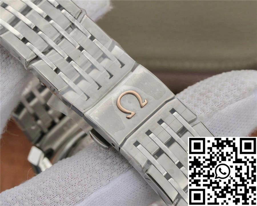 Omega De Ville 431.30.41.21.02.001 VS Factory Silver Dial Stainless Steel Strap Practical 298