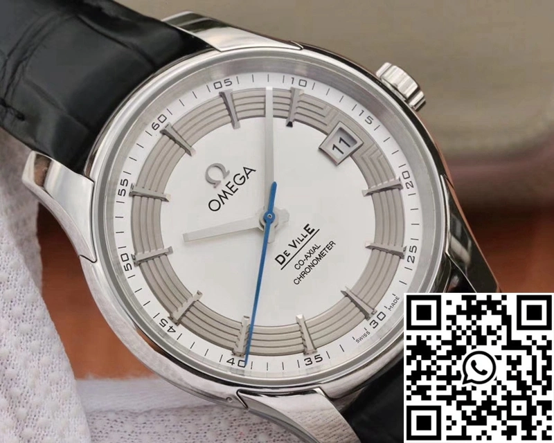 Omega De Ville 431.33.41.21.02.001 VS Factory Silver white Dial AllSeason 321
