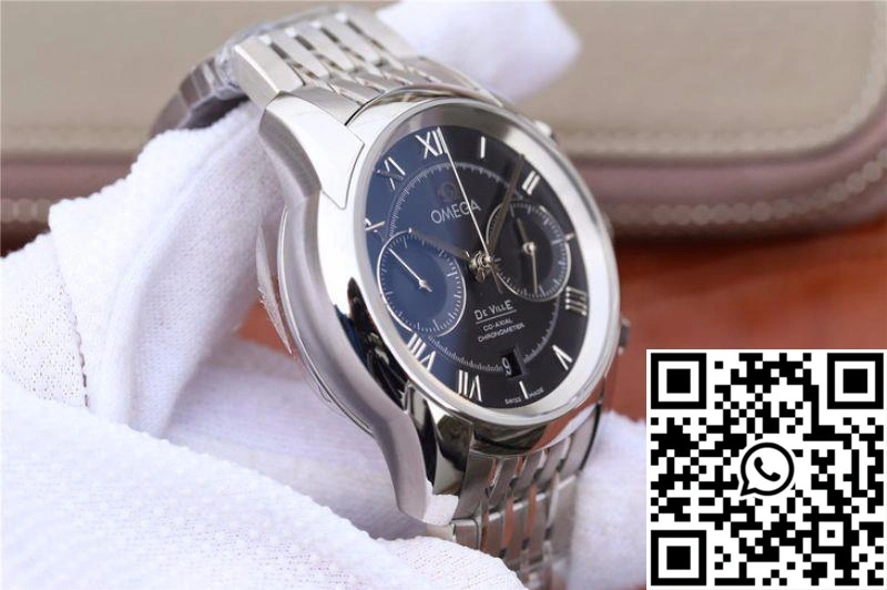 Sustainable Omega De Ville Chronograph 42MM 431.10.42.51.01.001 OM Factory Black Dial 306