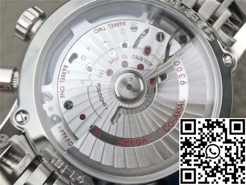 Sustainable Omega De Ville Chronograph 42MM 431.10.42.51.01.001 OM Factory Black Dial 306