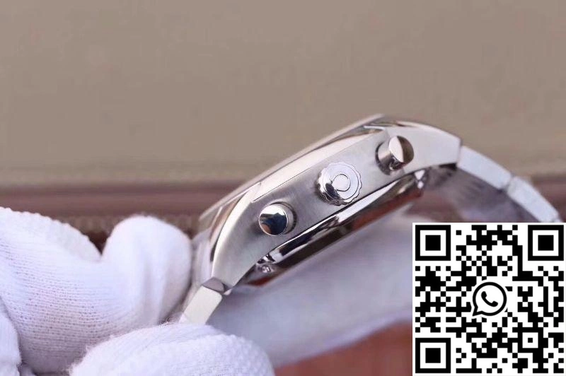 Breathable Omega De Ville Co-Axial Chronograph 42MM 431.10.42.51.02.001 OM Factory White Dial 314