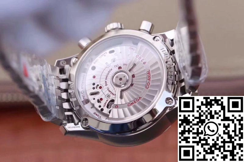 Breathable Omega De Ville Co-Axial Chronograph 42MM 431.10.42.51.02.001 OM Factory White Dial 314