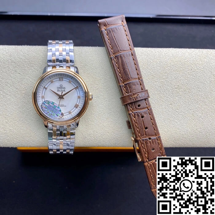 Minimalist Omega De Ville MKS Factory Rose Gold Bezel 312