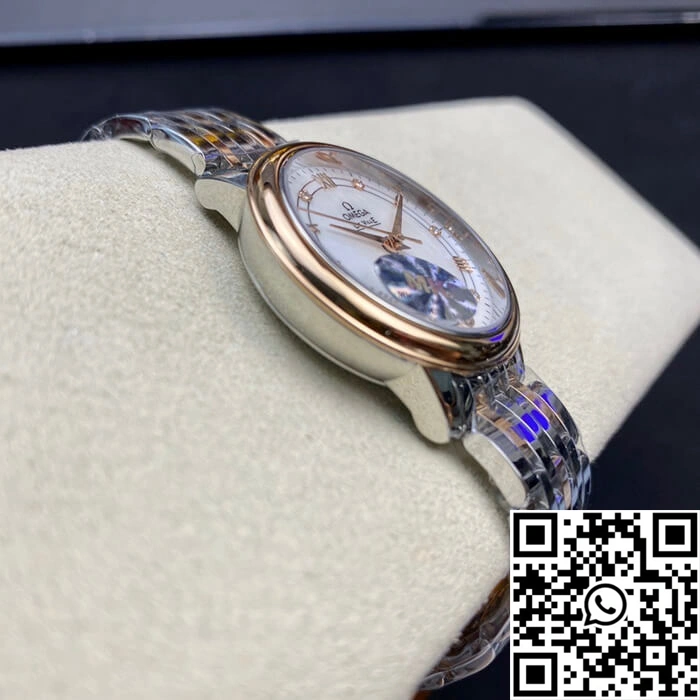 Minimalist Omega De Ville MKS Factory Rose Gold Bezel 312