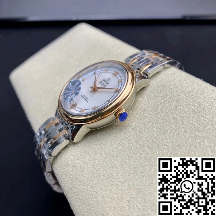 Minimalist Omega De Ville MKS Factory Rose Gold Bezel 312