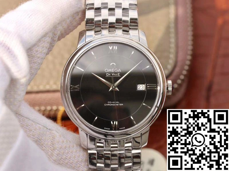 Omega De Ville Prestige 424.10.37.20.01.001 MKS Factory Black Dial Tailored 319