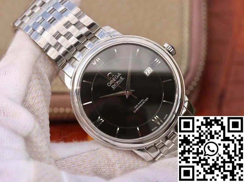 Omega De Ville Prestige 424.10.37.20.01.001 MKS Factory Black Dial Tailored 319
