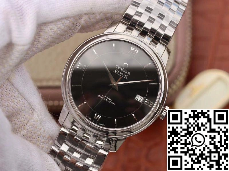 Omega De Ville Prestige 424.10.37.20.01.001 MKS Factory Black Dial Tailored 319