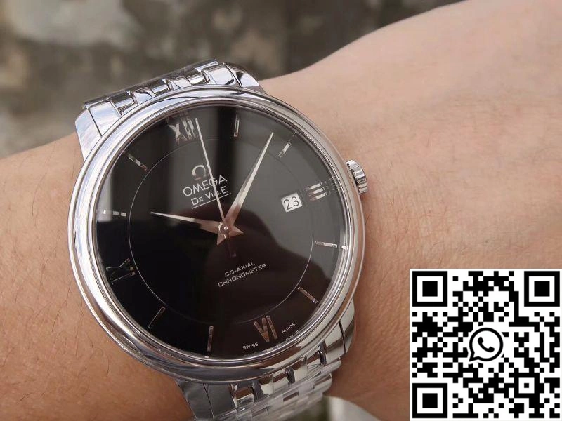 Omega De Ville Prestige 424.10.37.20.01.001 MKS Factory Black Dial Tailored 319