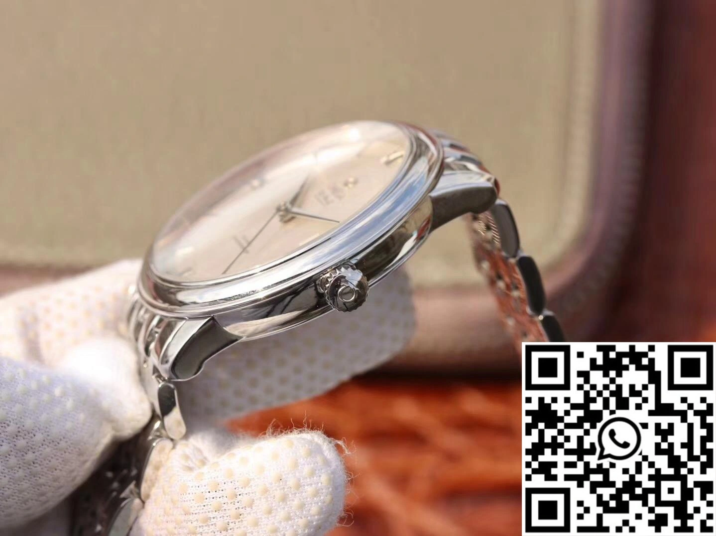 FashionForward Omega De Ville Prestige 424.10.40.20.02.003 MKS Factory White Dial 328