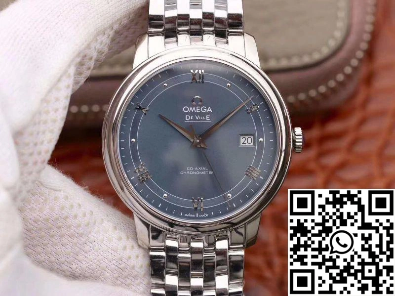 Omega De Ville Prestige 424.10.40.20.03.002 MKS Factory Blue Dial OdorResistant 327