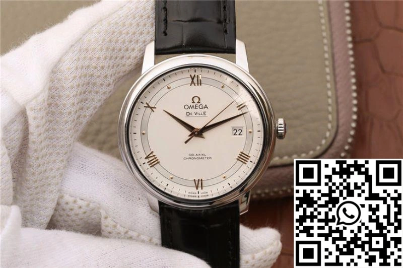 Versatile Omega De Ville Prestige Co-Axial 39.5MM 424.13.40.20.02.005 MKS Factory Silver Dial 300