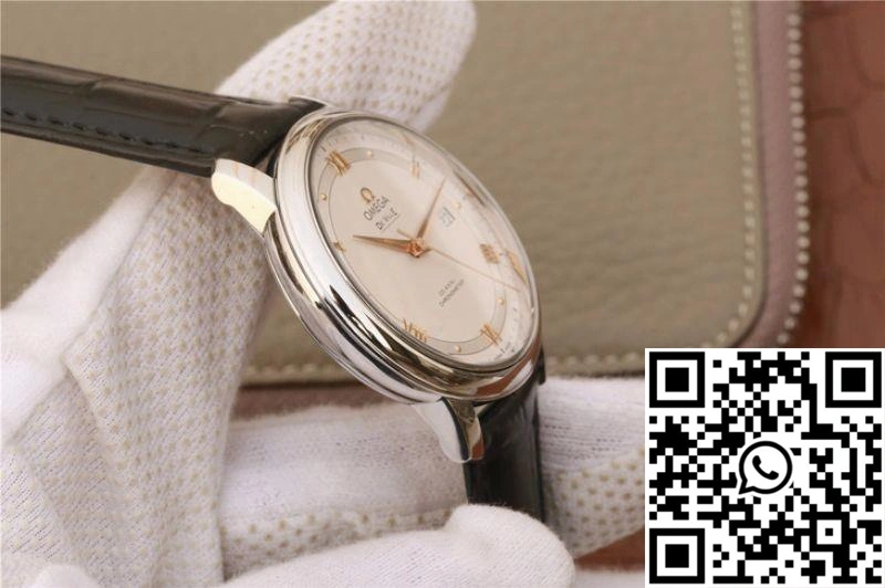 Versatile Omega De Ville Prestige Co-Axial 39.5MM 424.13.40.20.02.005 MKS Factory Silver Dial 300